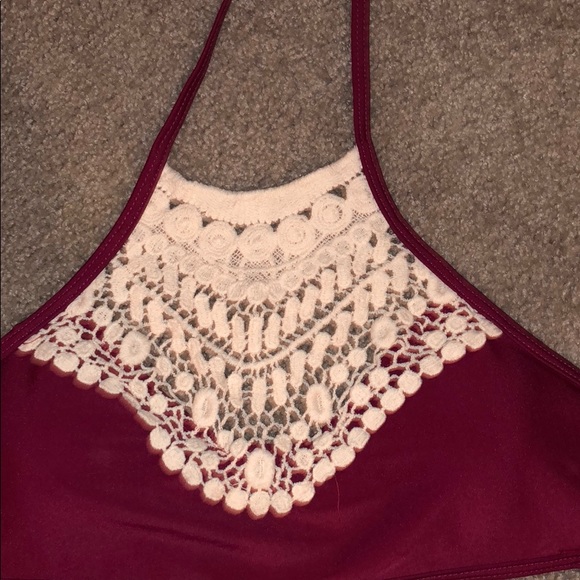 Lace Bathing Suit SET - Picture 3 of 6